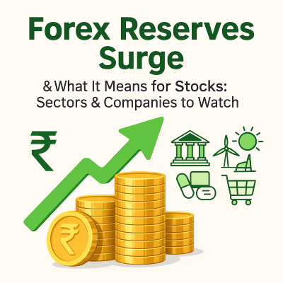 India’s Forex Reserves Surge & What It Means for Stocks: Sectors & Companies to Watch